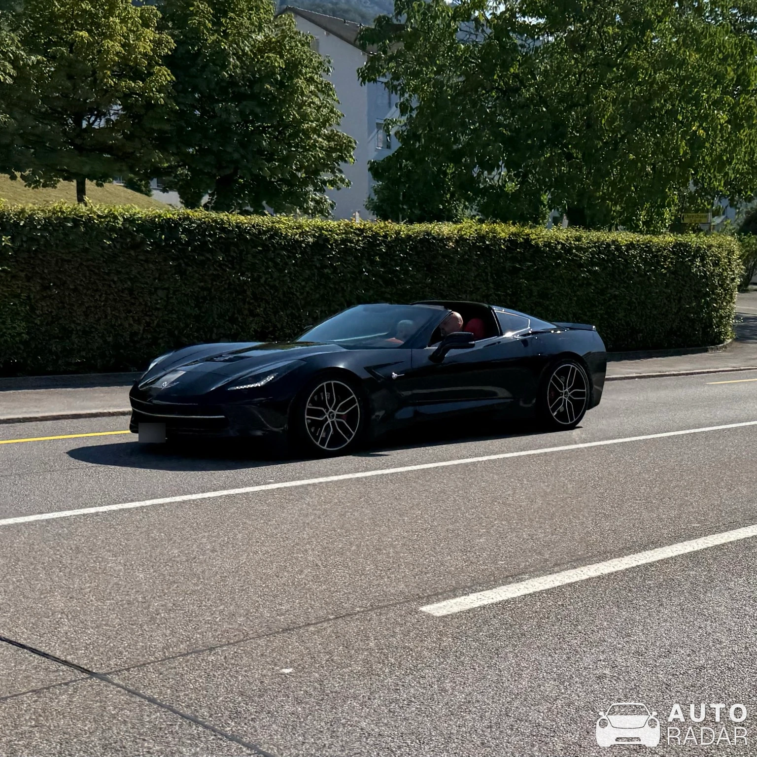 Chevrolet Corvette C7 Stingray Convertible spotted in Wädenswil