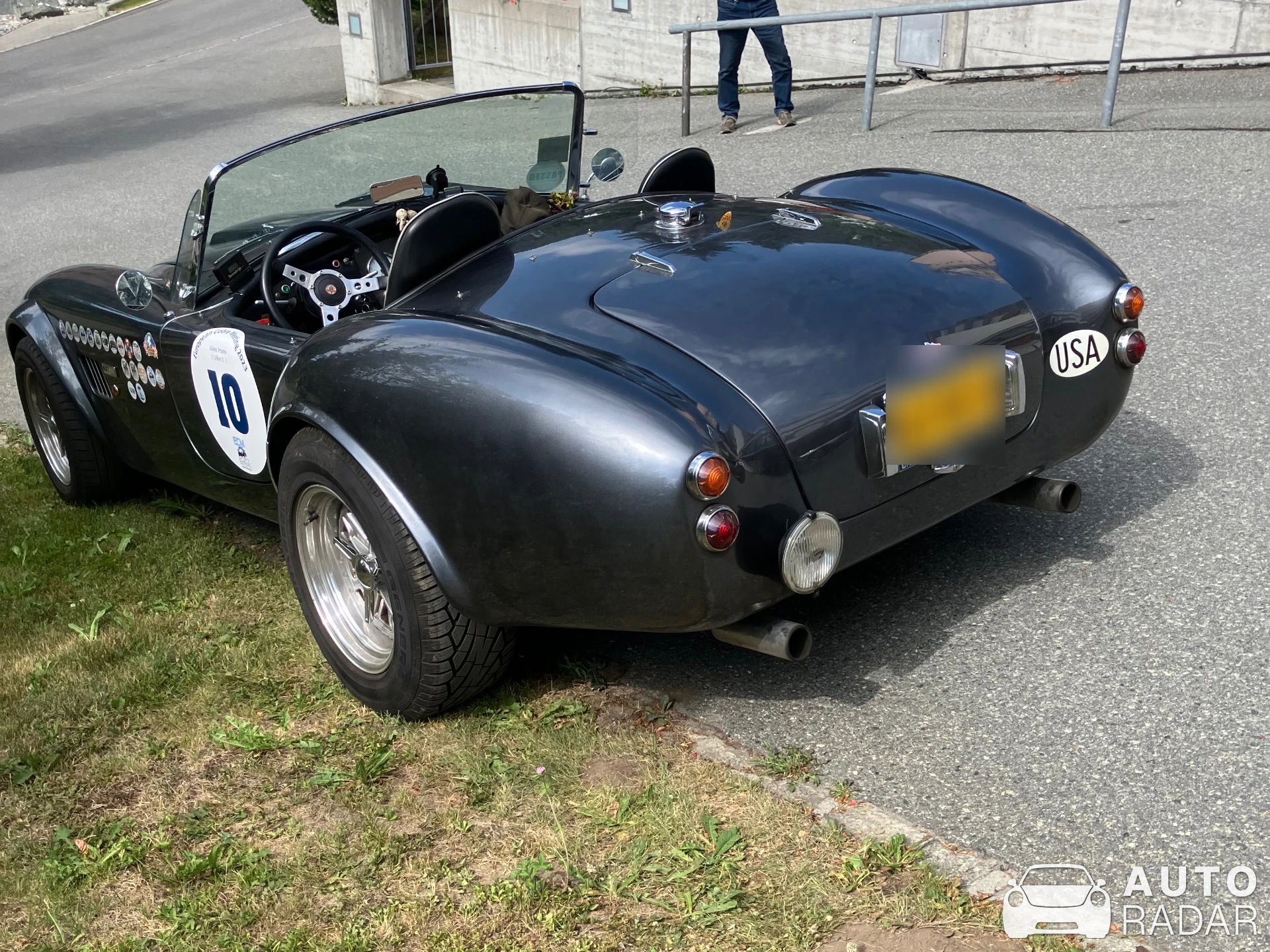 Shelby Cobra 289 50th Anniversary spotted in Davos