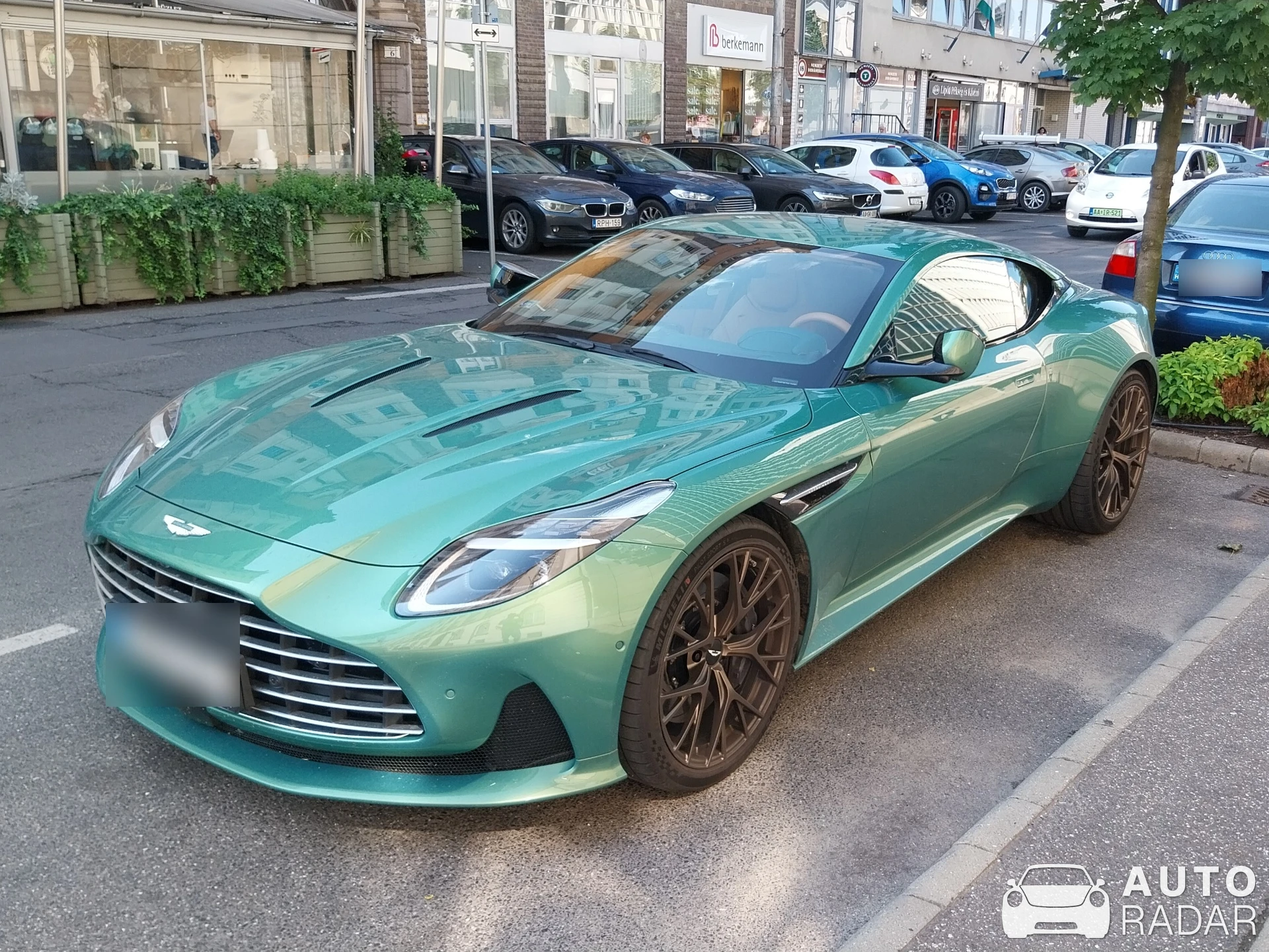 Aston Martin DB12 spotted in Debrecen