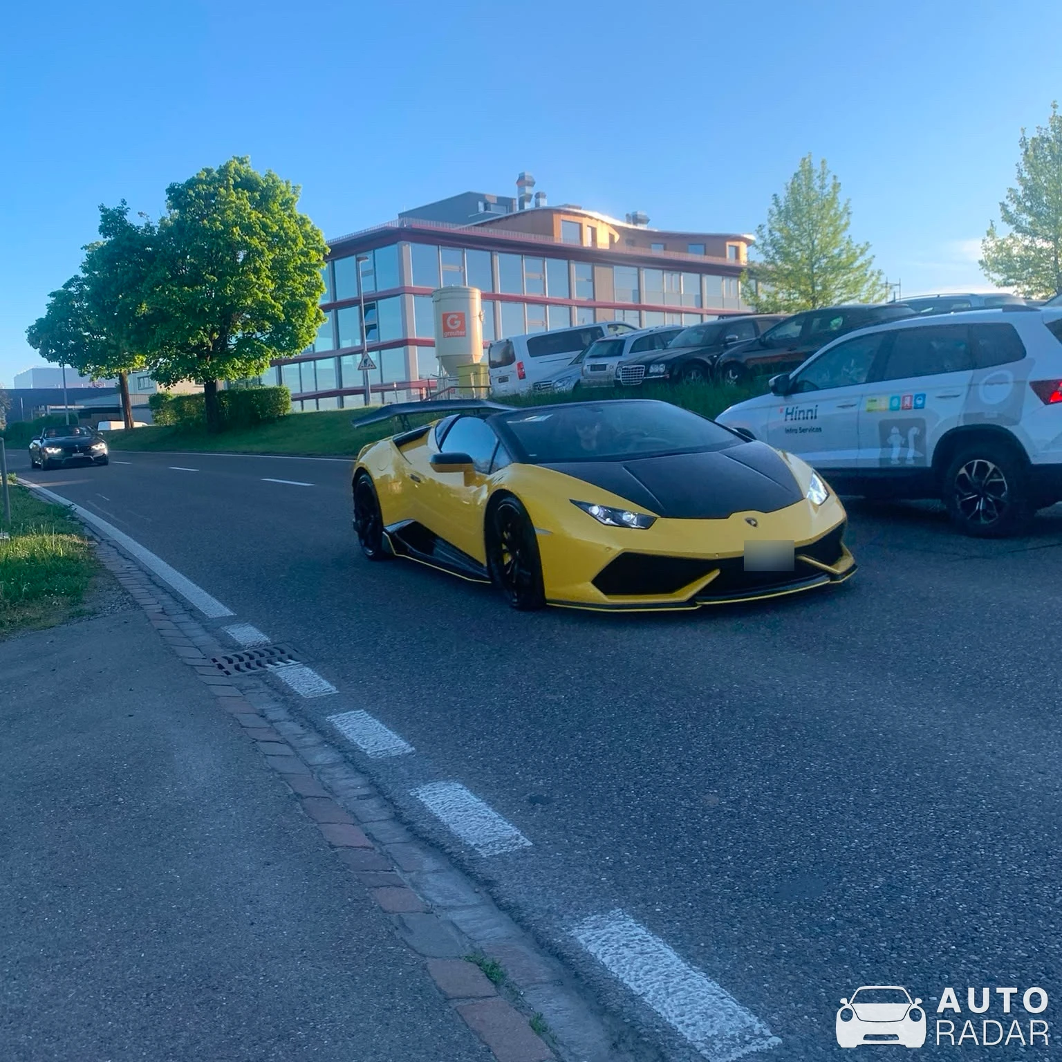 Lamborghini Huracán LP640-4 Performante Spyder spotted in Oberhallau
