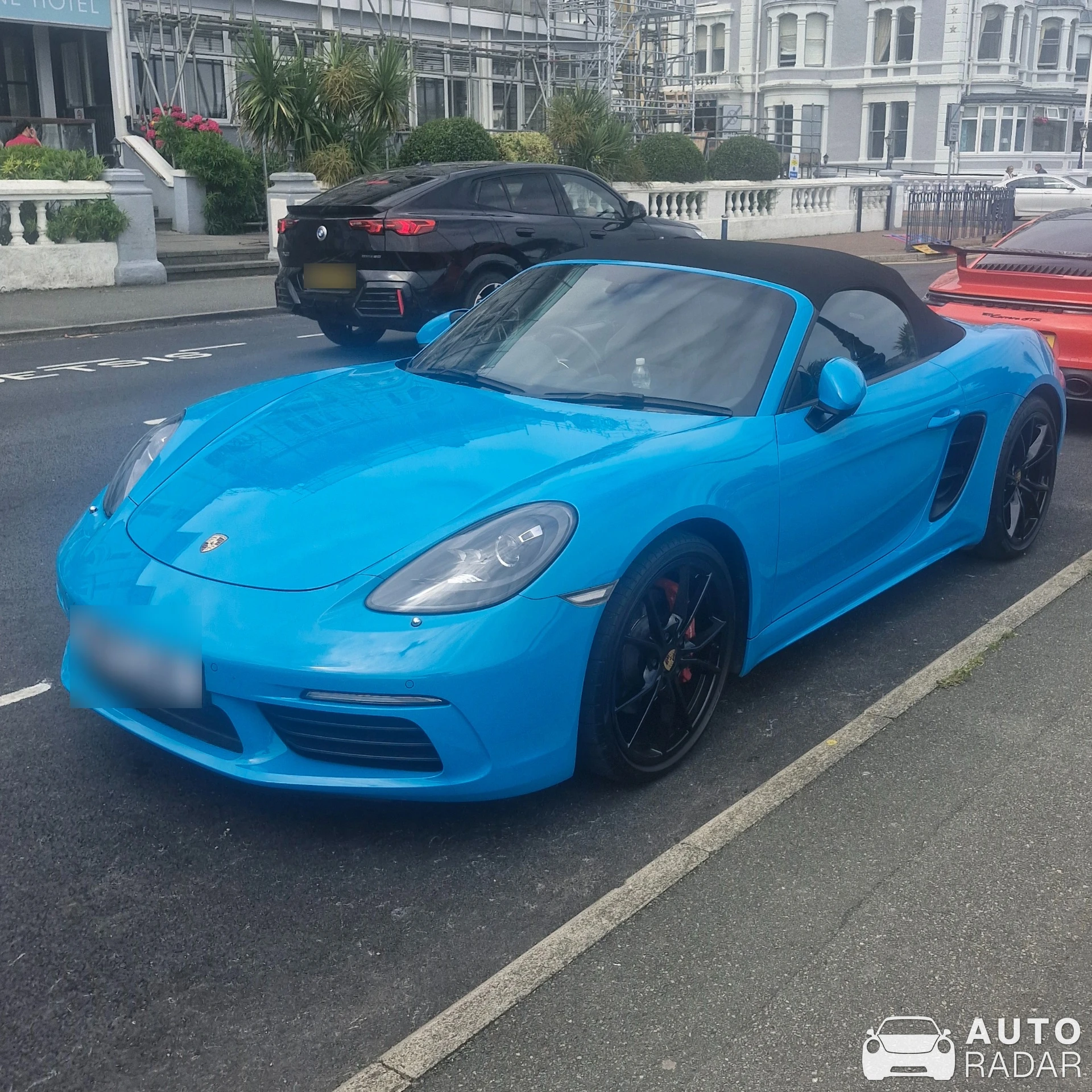 Porsche 718 Boxster spotted in Llandudno