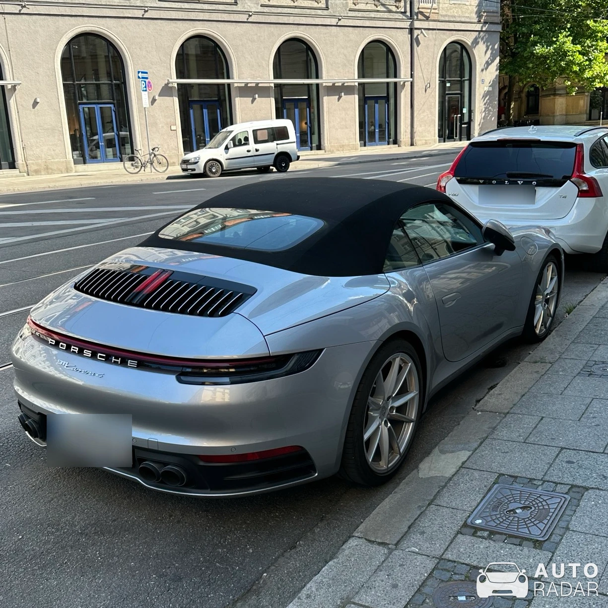 Porsche 992 Carrera 4 Cabriolet MkI spotted in München