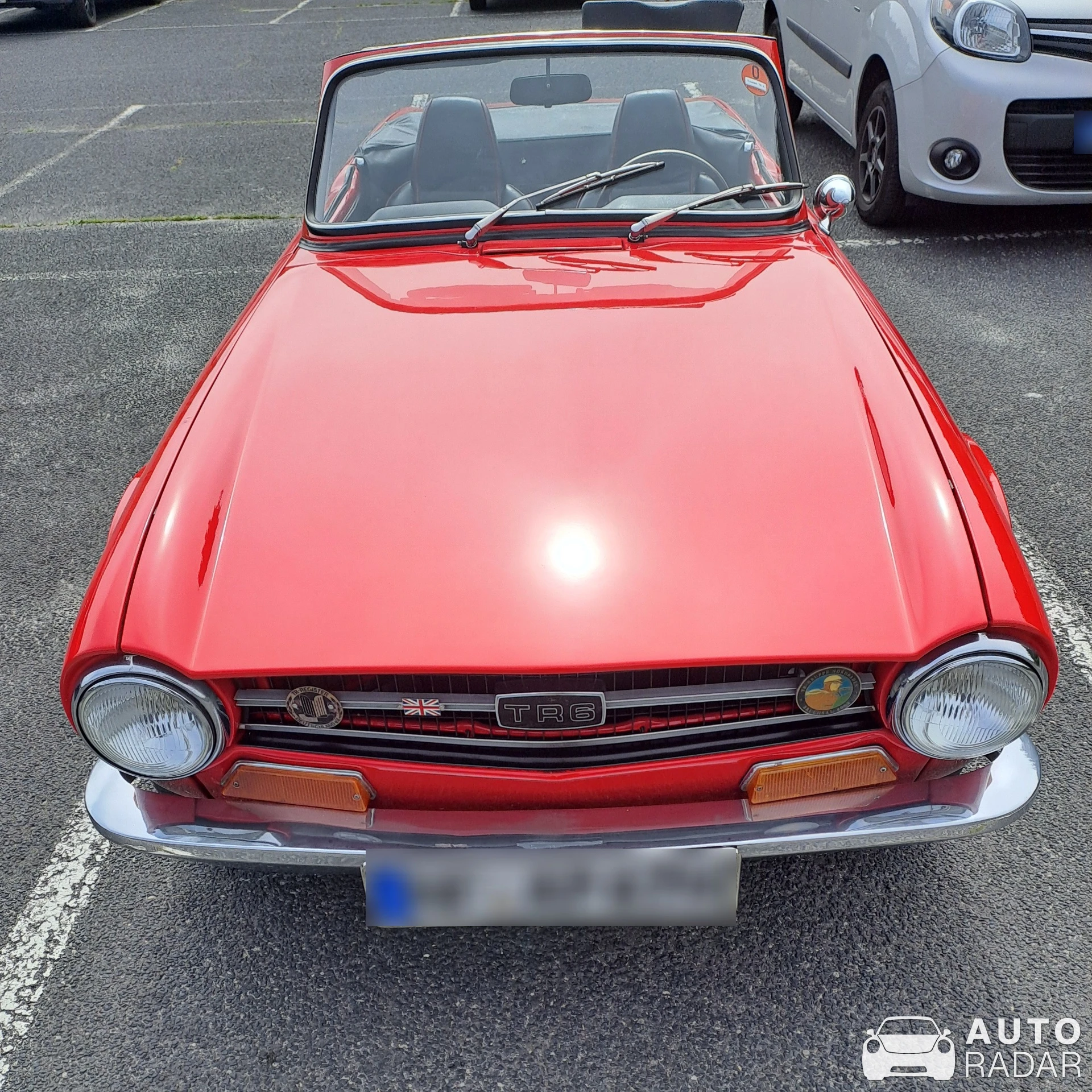 Triumph TR6 spotted in Sylt