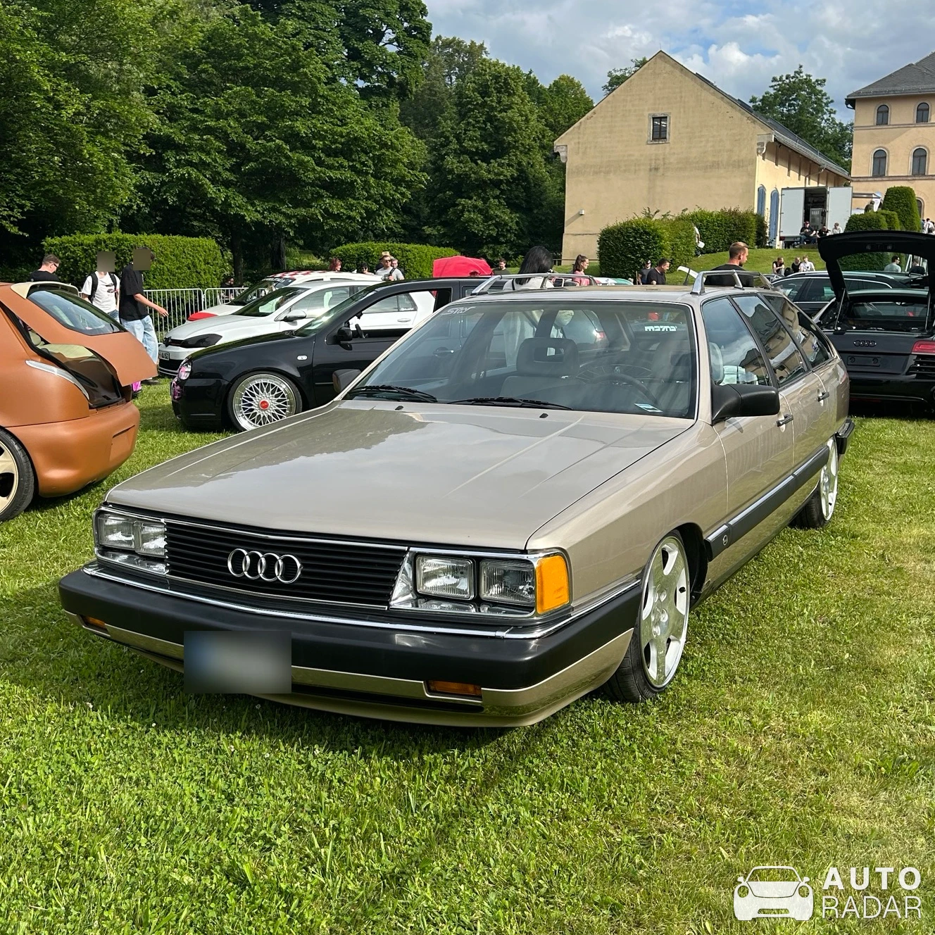 Audi 5000 CS spotted in Lichtenstein/Sachsen