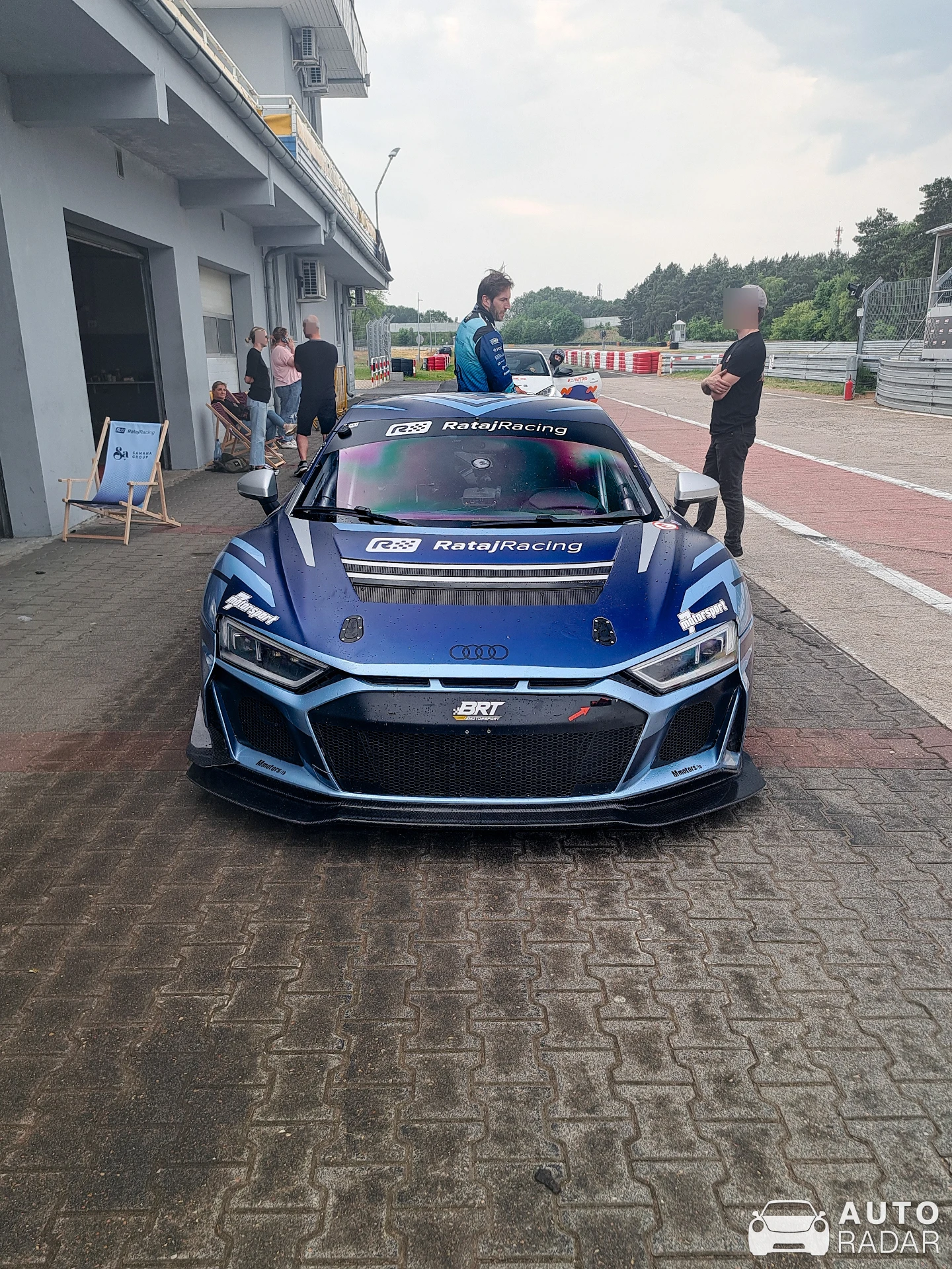 Audi R8 LMS GT4 spotted in Poznań