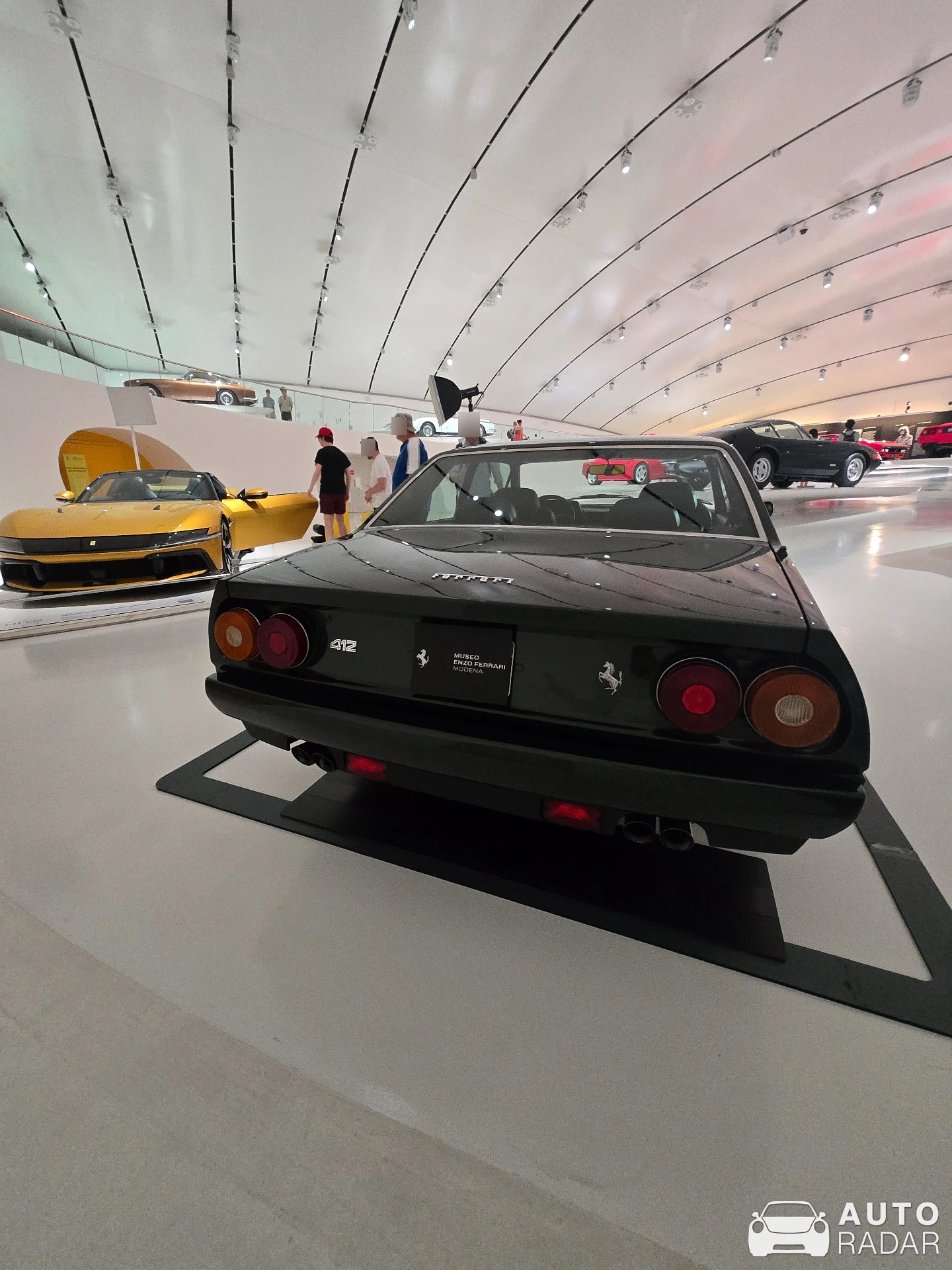 Ferrari 412 spotted in Modena