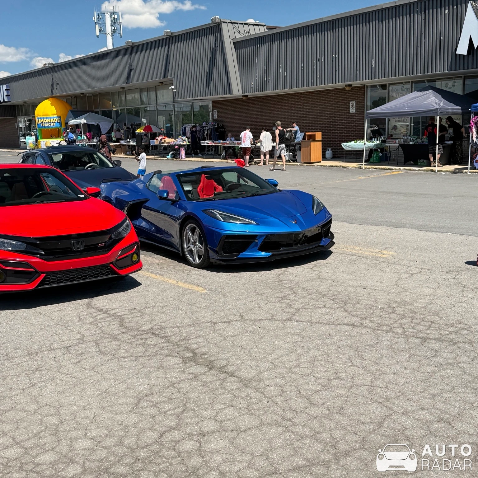 Chevrolet Corvette C8 spotted in Longueuil