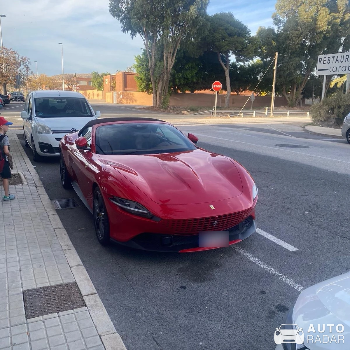 Ferrari Roma Spider spotted in Elche