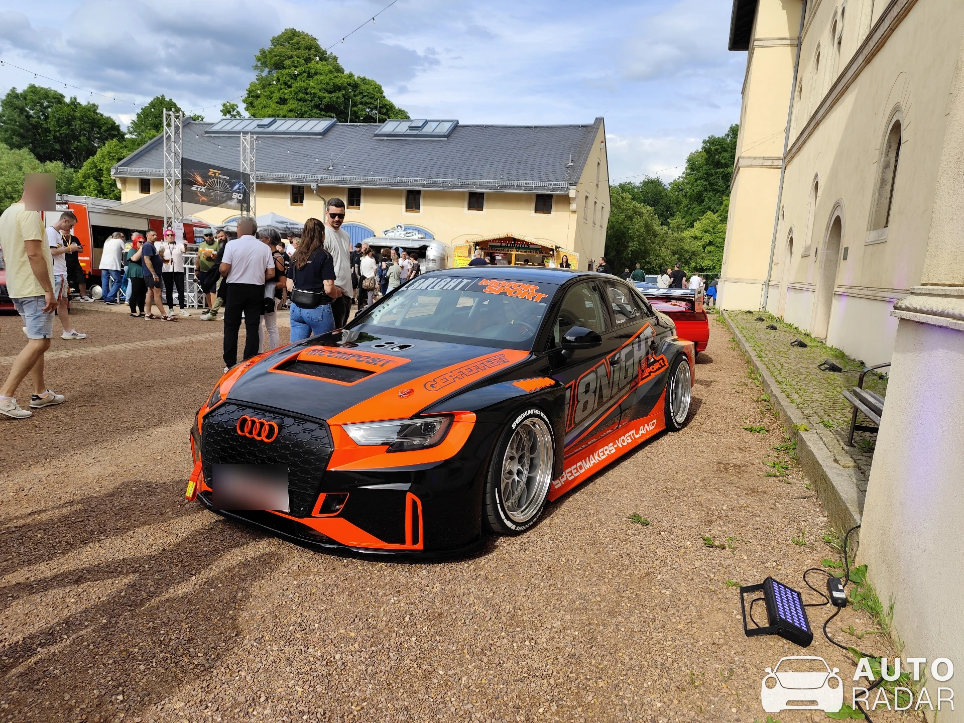 Audi RS3 Sedan LMS spotted in Lichtenstein