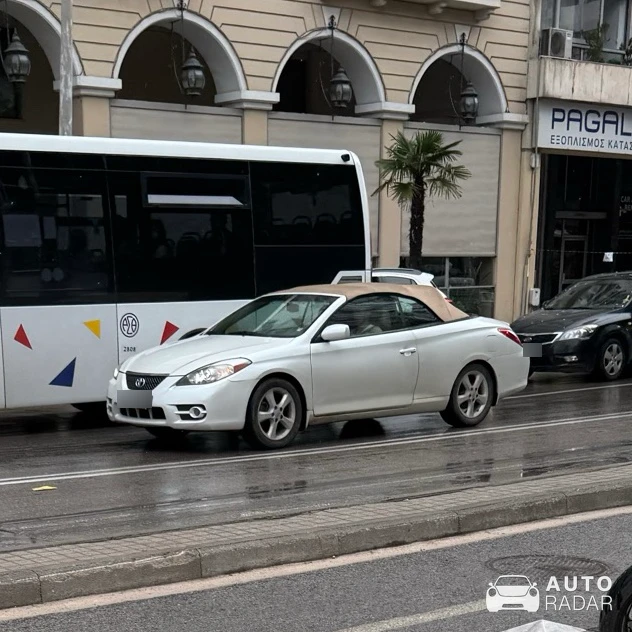Toyota Solara spotted in Thessaloniki, Greece