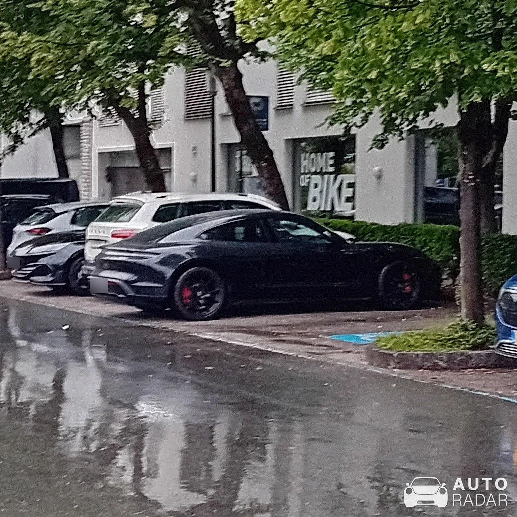 Porsche Taycan spotted in Zell am See