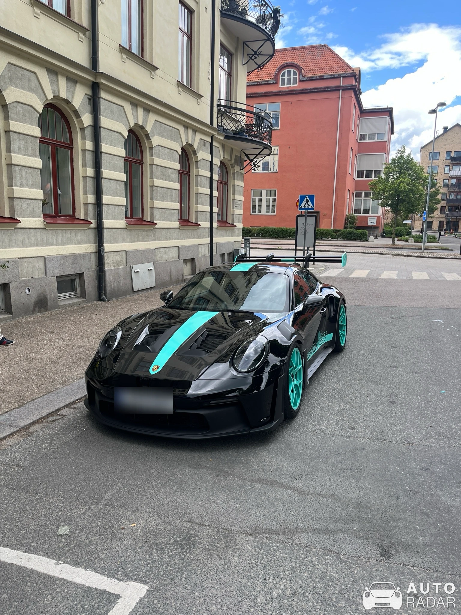 Porsche 992 GT3 RS MkI spotted in Kristianstad