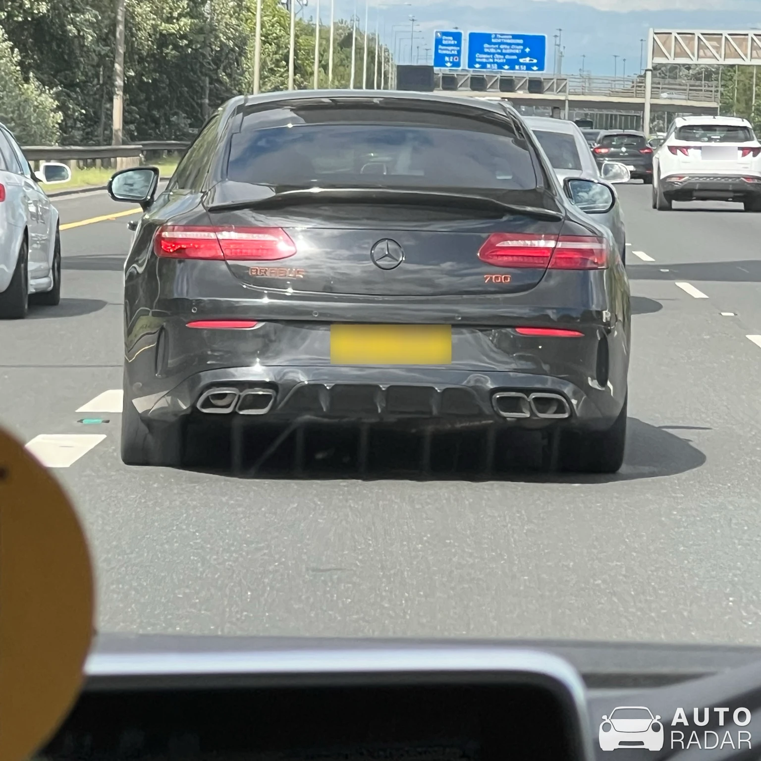 Mercedes-AMG Brabus GLE spotted in Blanchardstown-Abbotstown