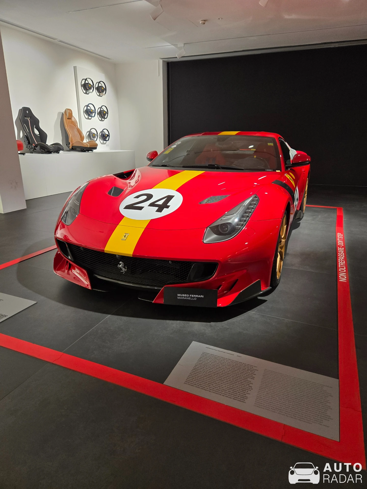 Ferrari F12tdf spotted in Maranello, Italy