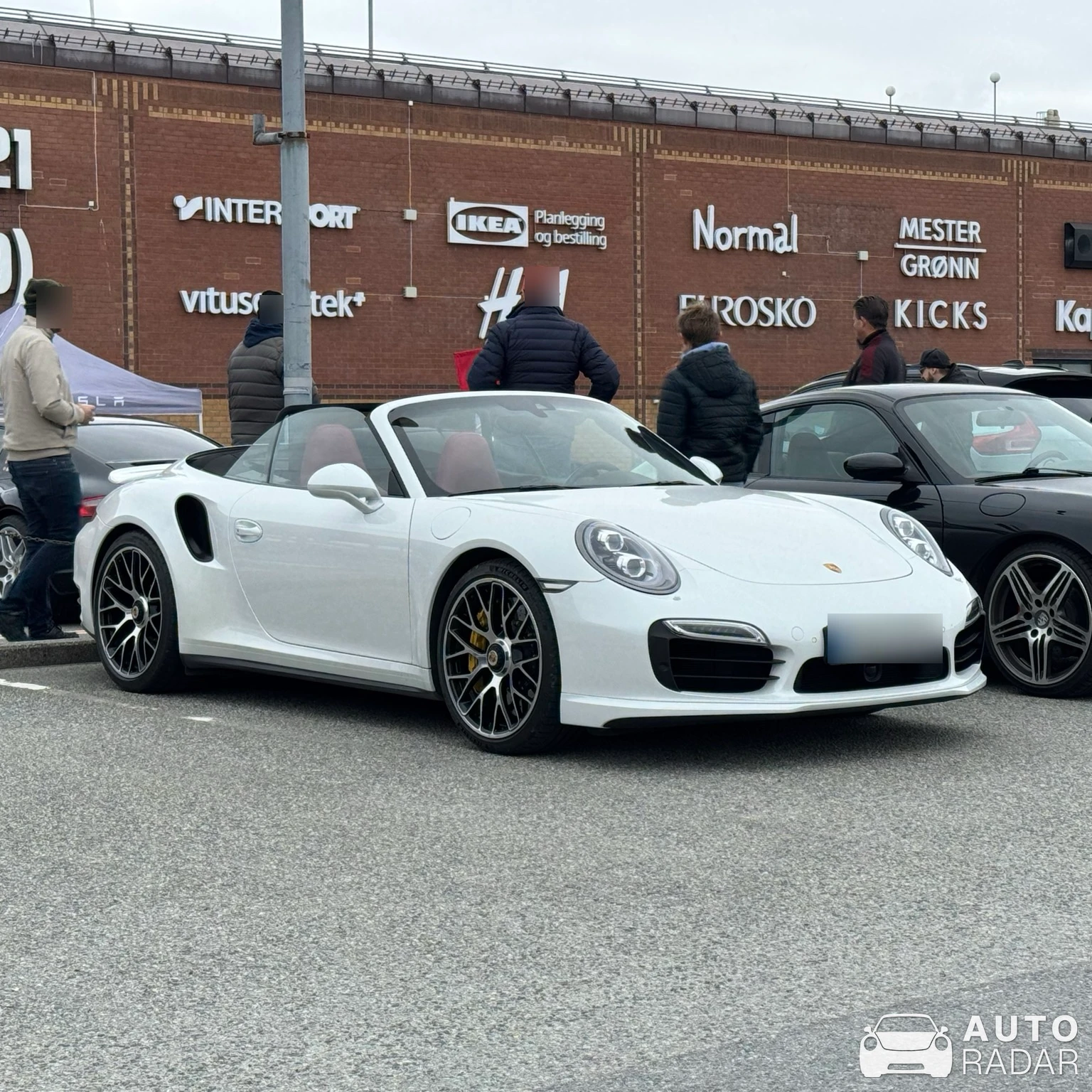 Porsche 991 Turbo S Cabriolet MkI spotted in Haugesund