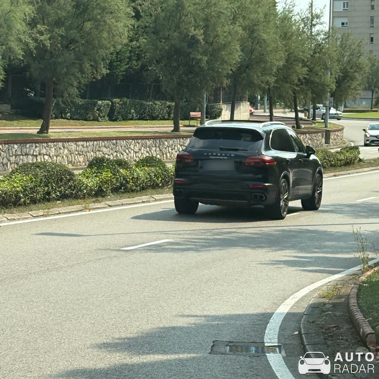 Porsche Cayenne Turbo spotted in Santander
