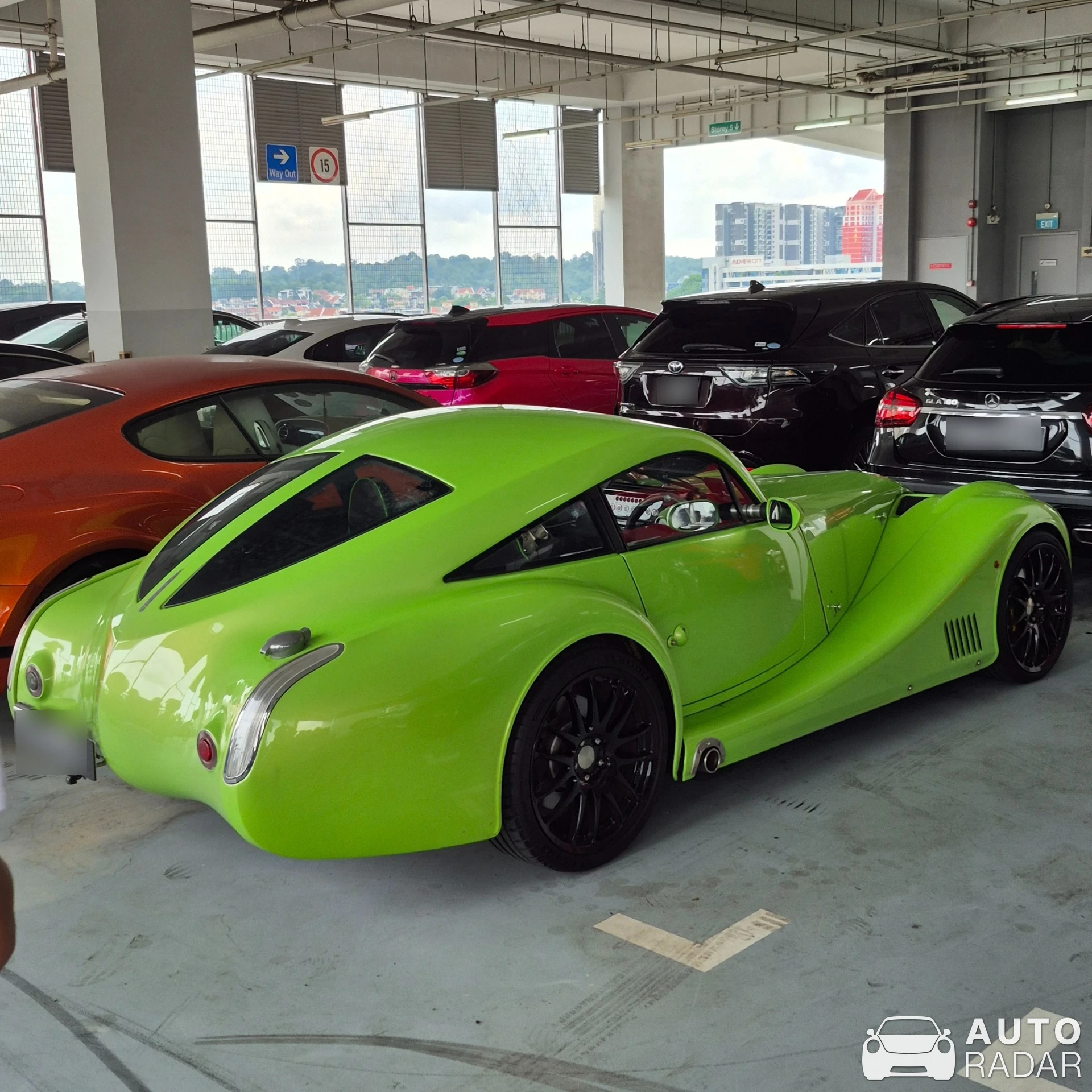 Morgan Aeromax spotted in Singapore