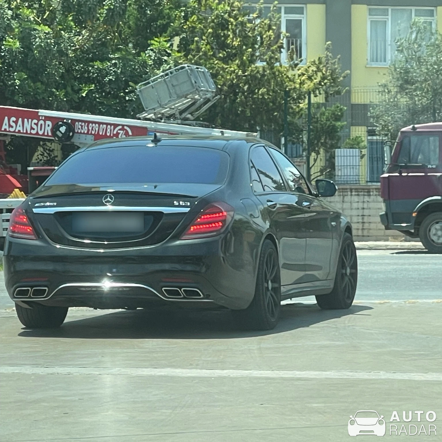 Mercedes-Benz S 63 AMG W222 spotted in Alanya