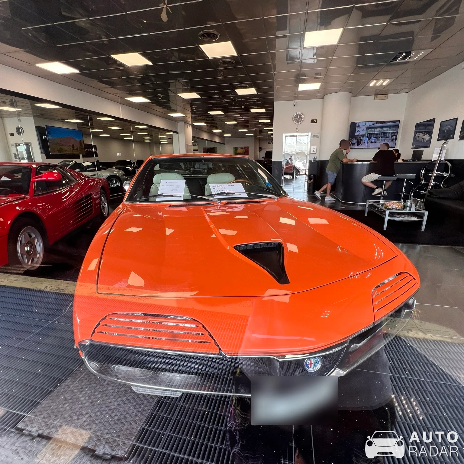 Alfa Romeo Montreal spotted in Bussolengo
