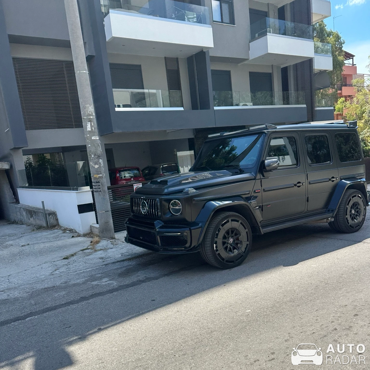 Mercedes-AMG Brabus G 900 Widestar W463 2018 spotted in Παλαιό Φάληρο