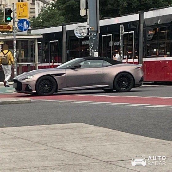Aston Martin DBS Superleggera Volante spotted in Vienna