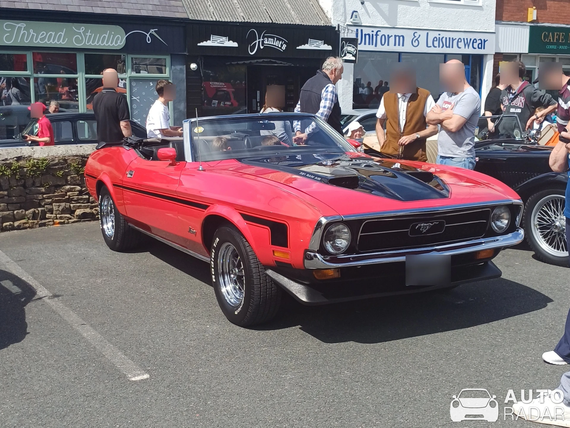 Ford Mustang GT Convertible spotted in Preston