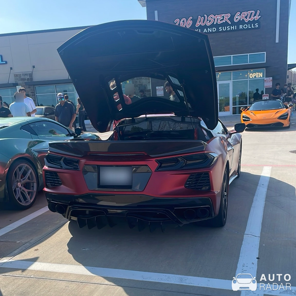 Chevrolet Corvette C8 spotted in Lewisville