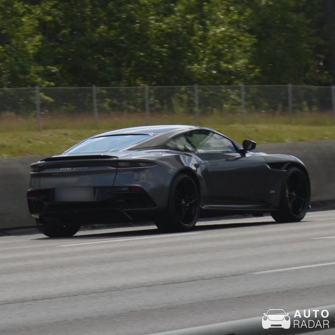 Aston Martin DBS Superleggera spotted in Segeltorp
