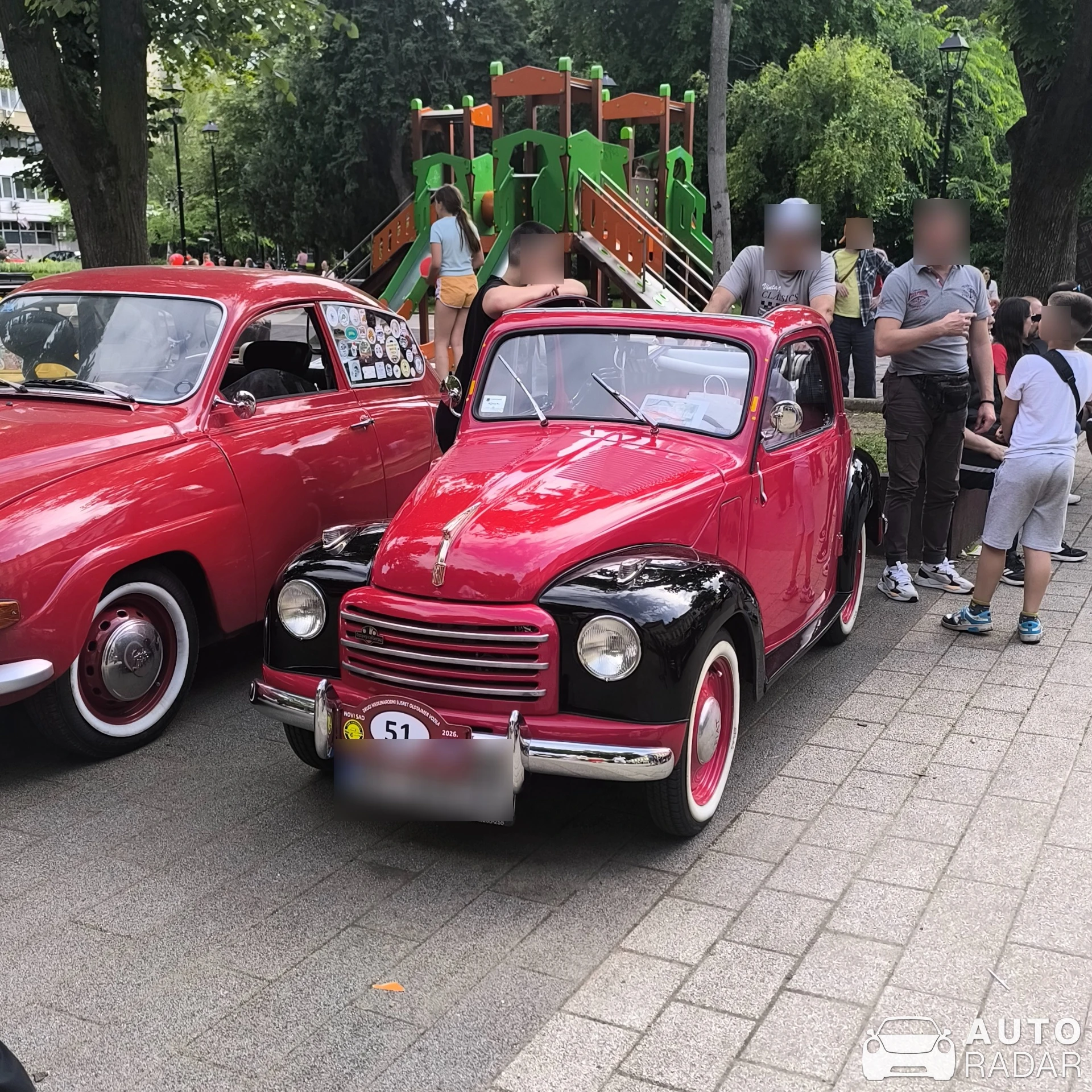 Fiat 500C Topolino spotted in Pančevo