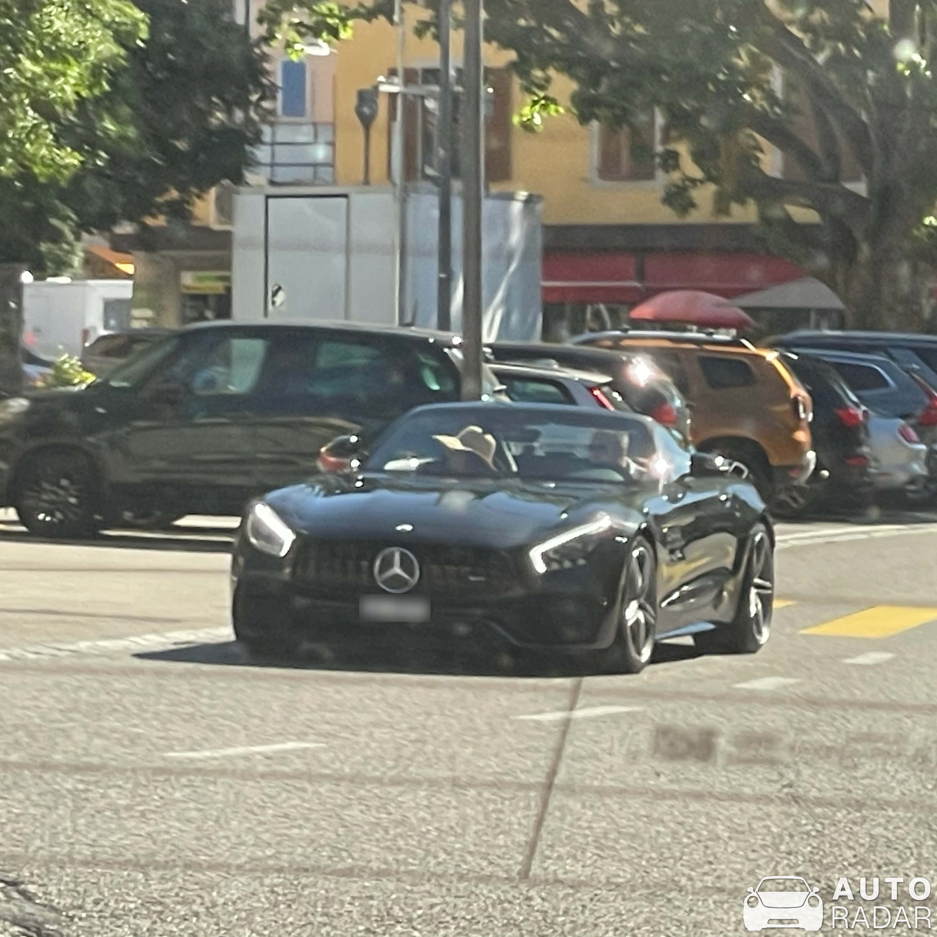 Mercedes-AMG GT C Roadster R190 spotted in Bulle