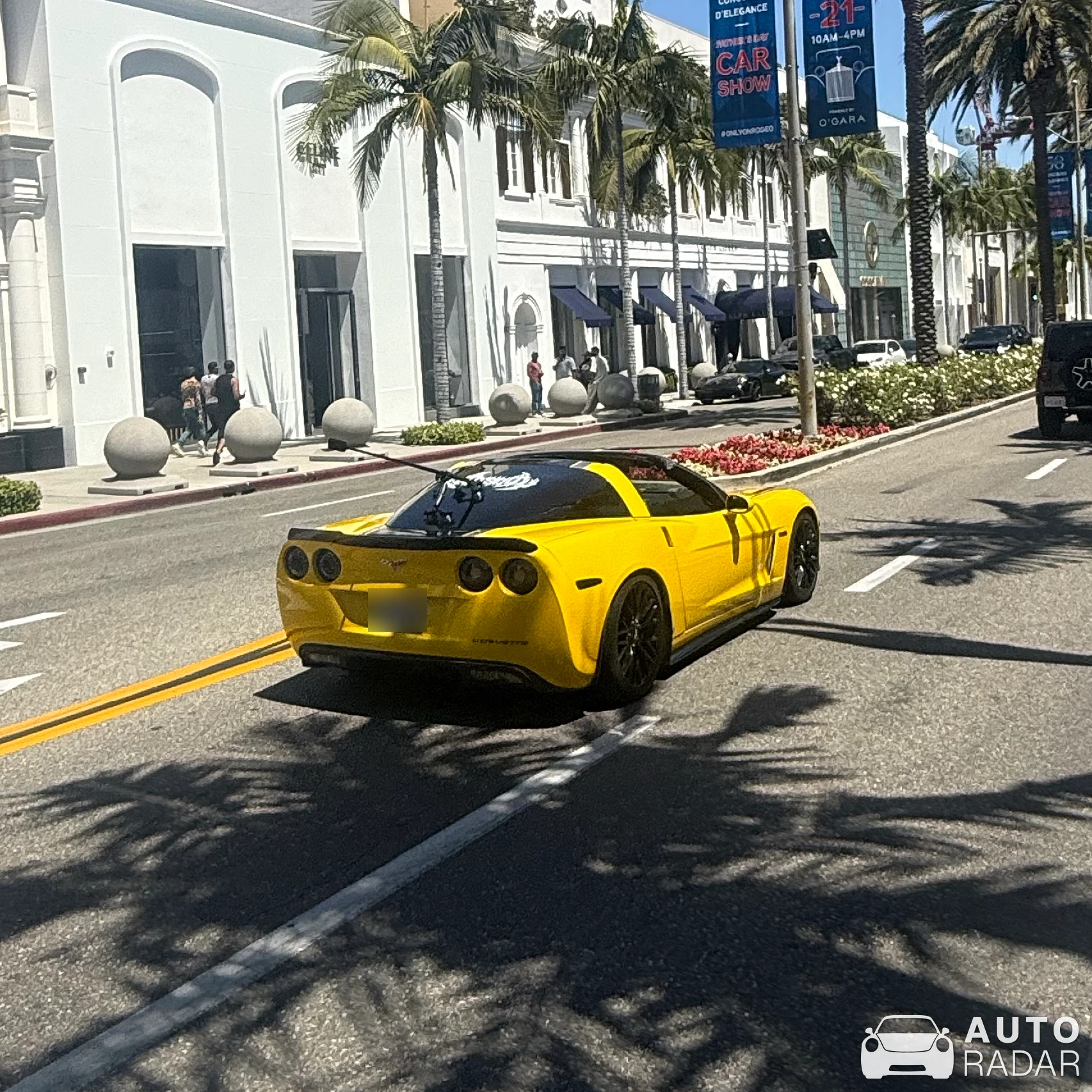 Chevrolet Corvette C6 GT1 Championship Edition spotted in Beverly Hills