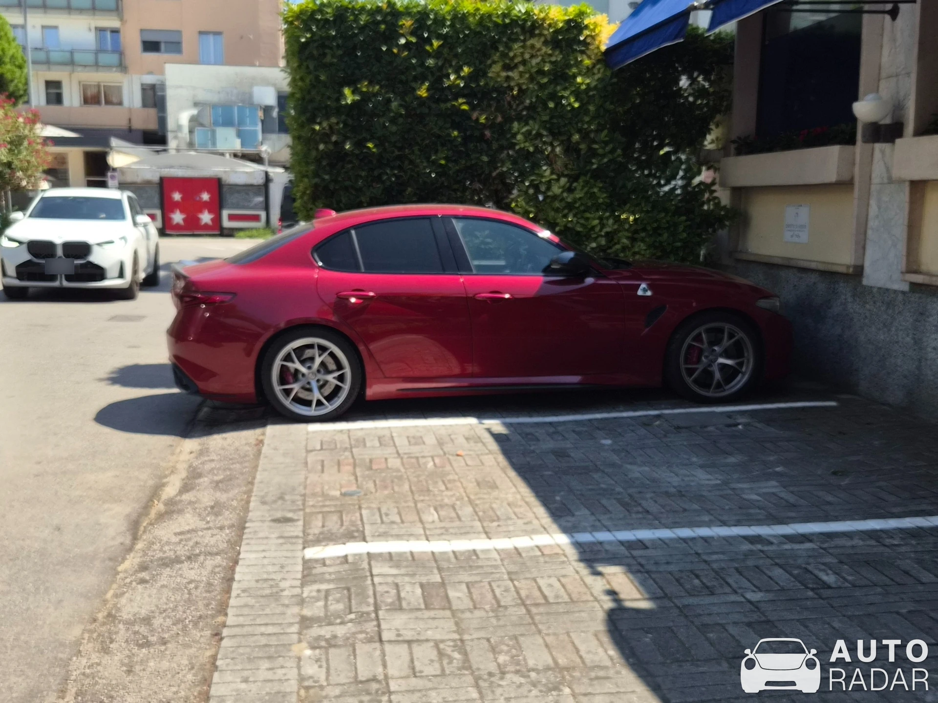 Alfa Romeo Giulia Quadrifoglio spotted in Jesolo