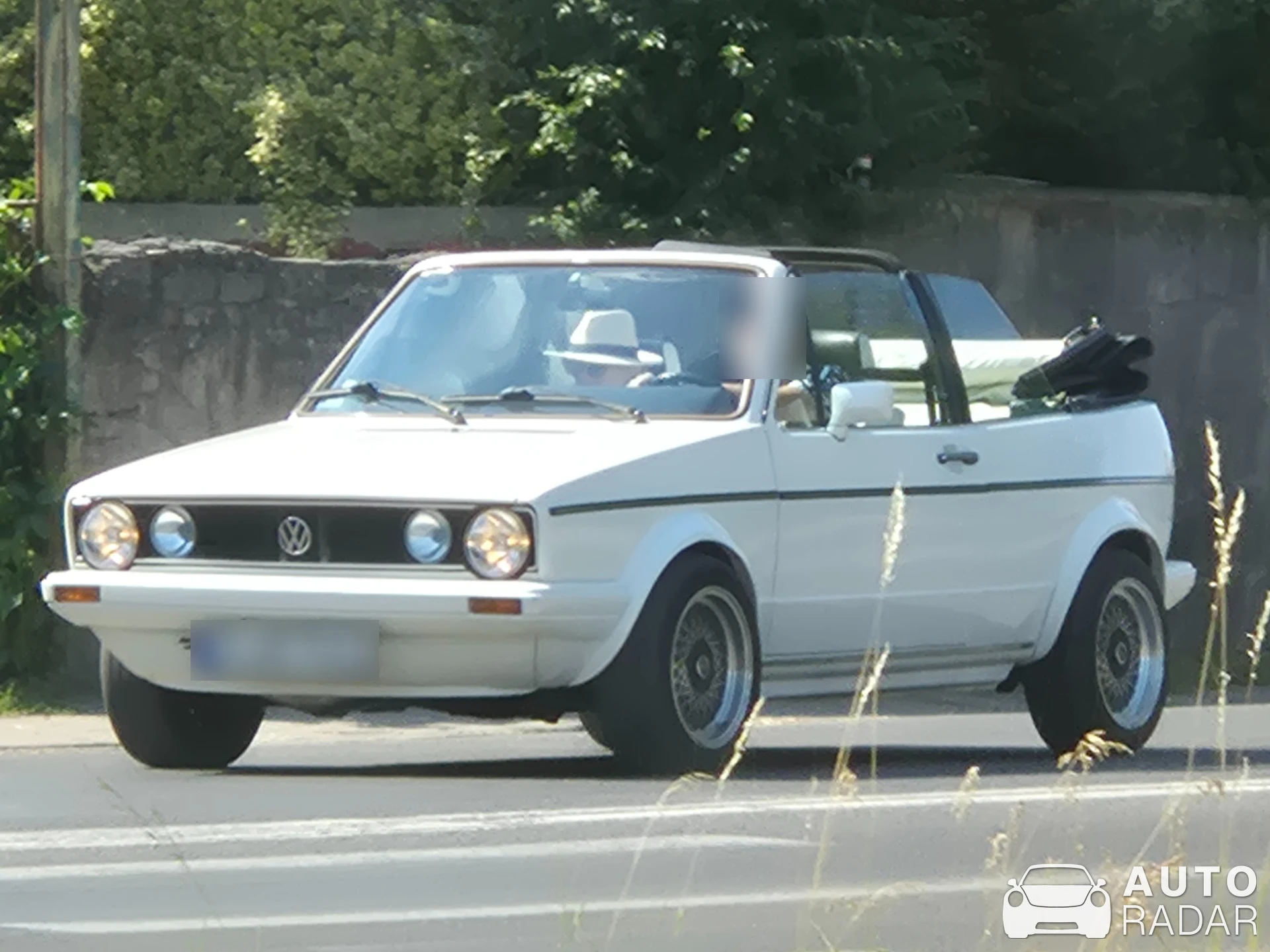Volkswagen Golf Mk1 Cabriolet spotted in Bielanka