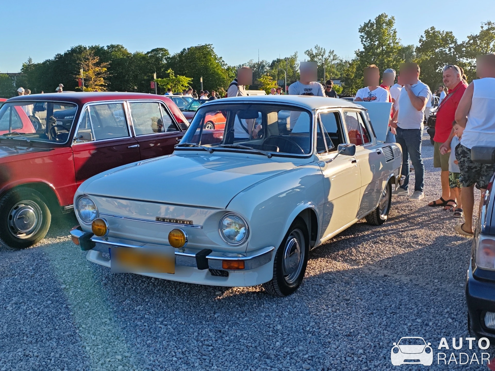 Škoda 100 spotted in Warszawa