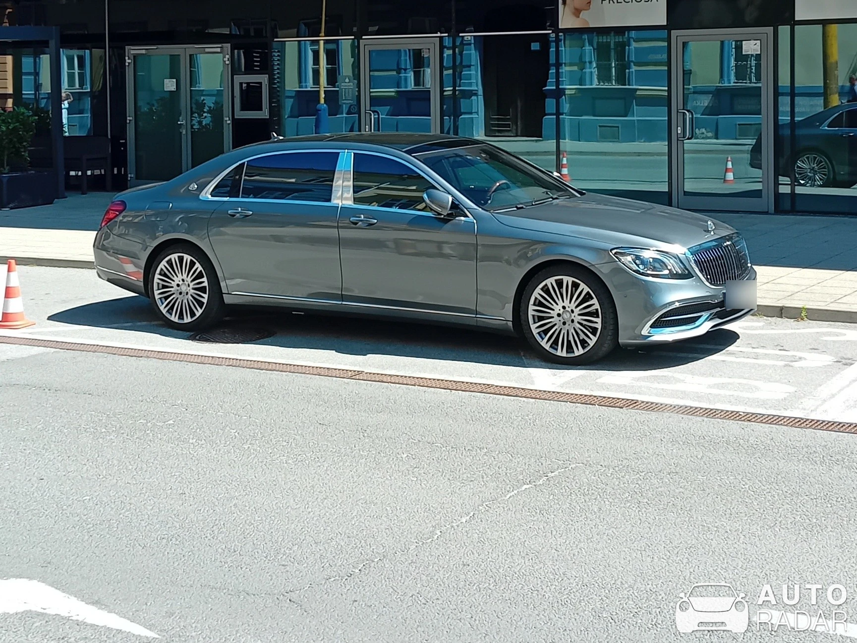 Mercedes-Maybach S 560 spotted in Košice