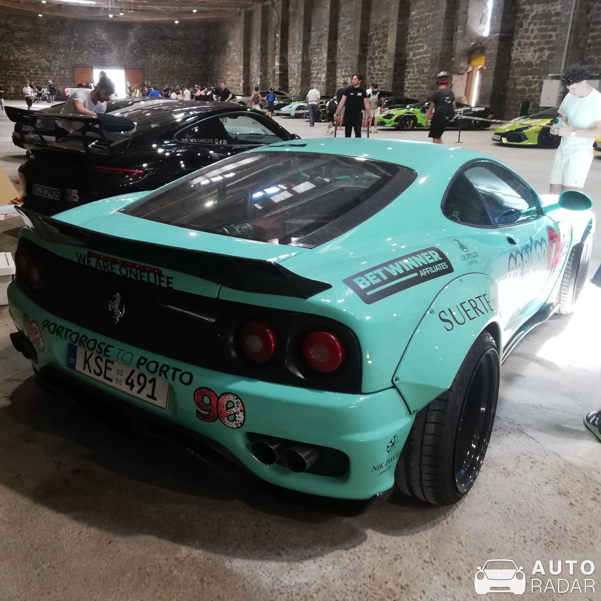 Ferrari 360 Modena Liberty Walk Widebody spotted in Piran