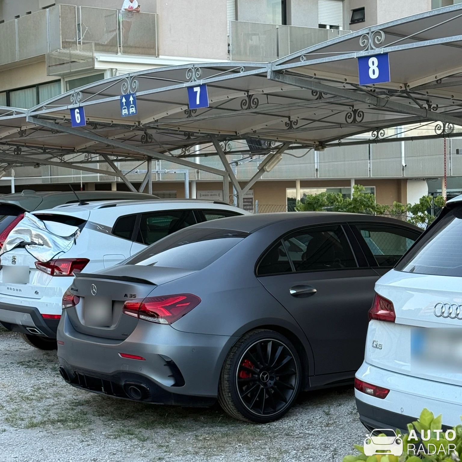 Mercedes-AMG A 35 W177 spotted in Rimini