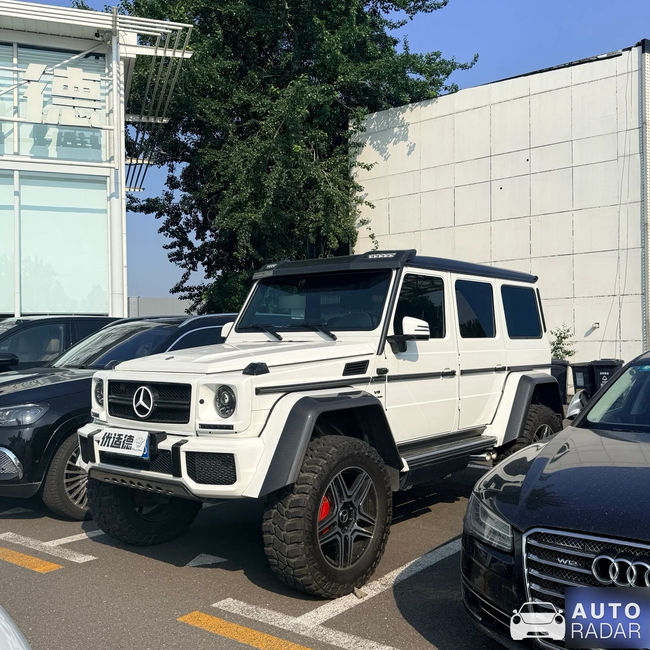 Mercedes-AMG G 63 4x4² W463 spotted in Beijing