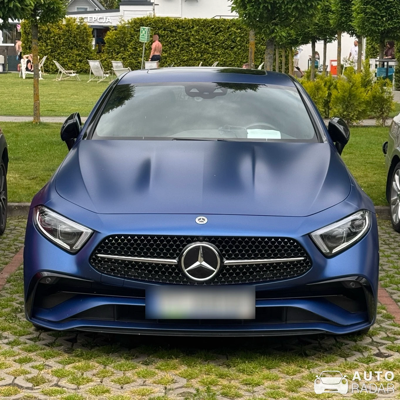 Mercedes-Benz CLS 55 AMG spotted in Grzybowo