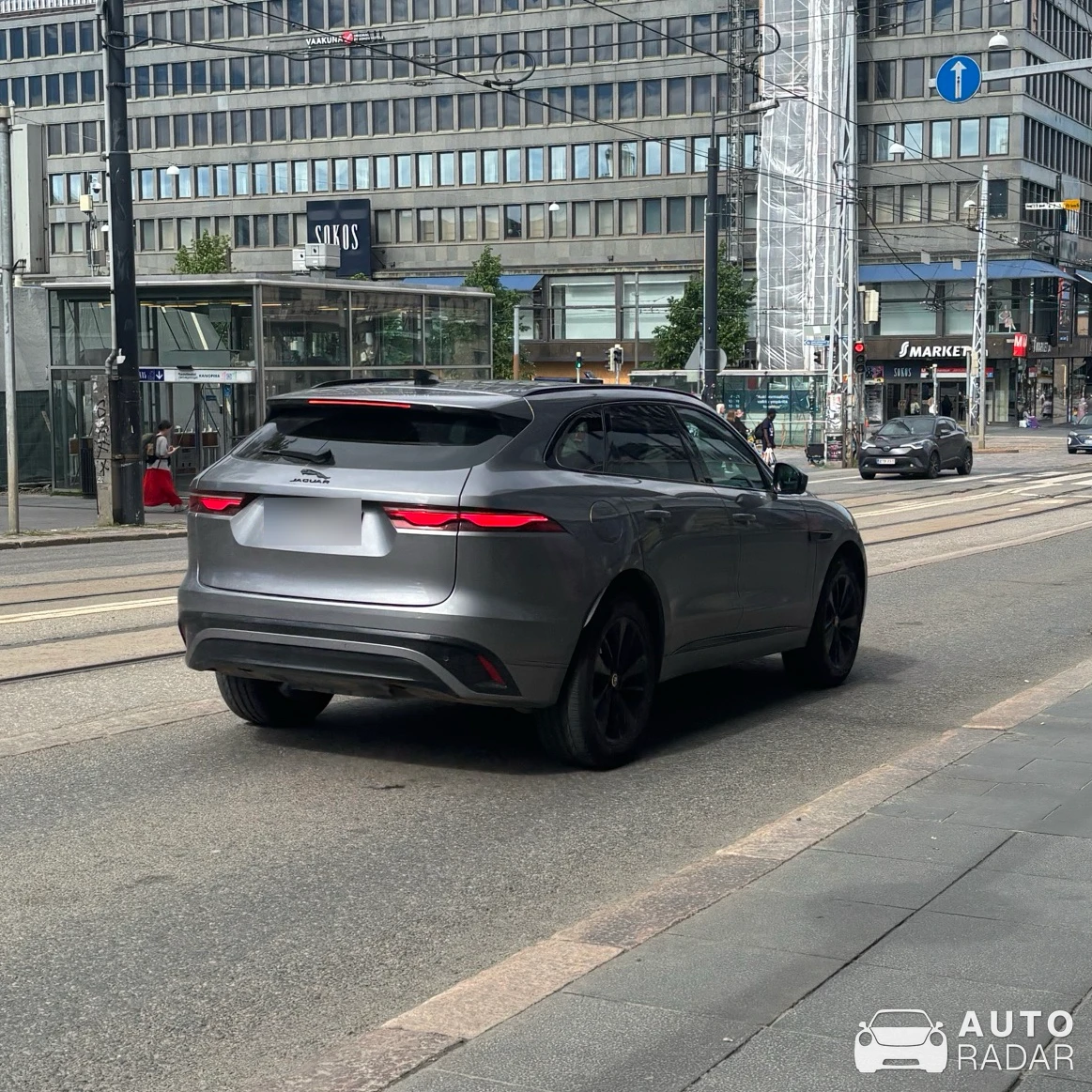 Jaguar F-PACE SVR spotted in Helsinki