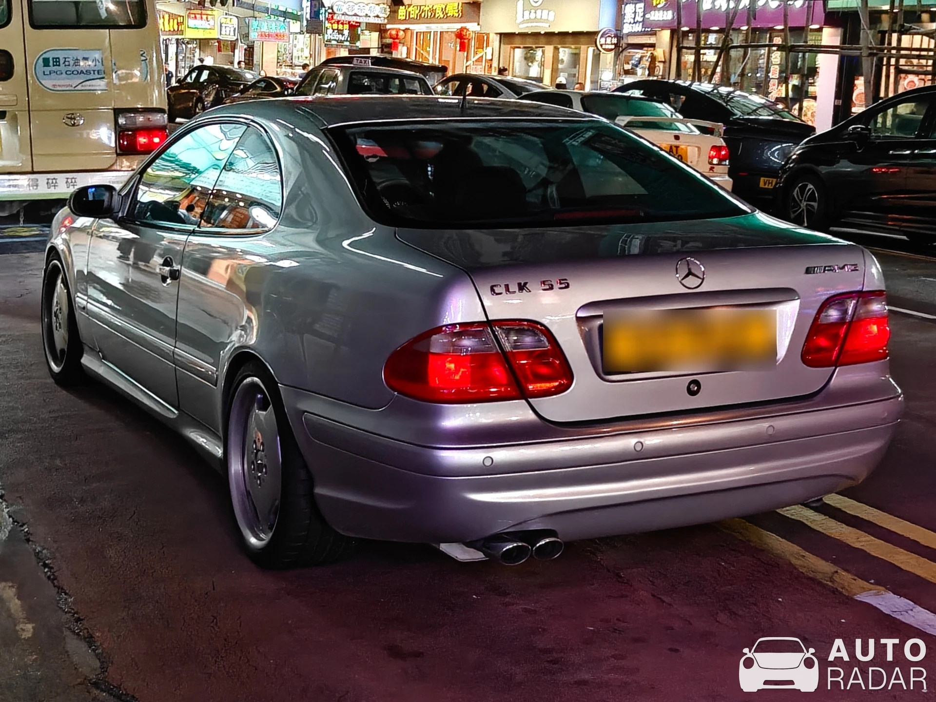 Mercedes-Benz CLK 55 AMG spotted in Shenzhen