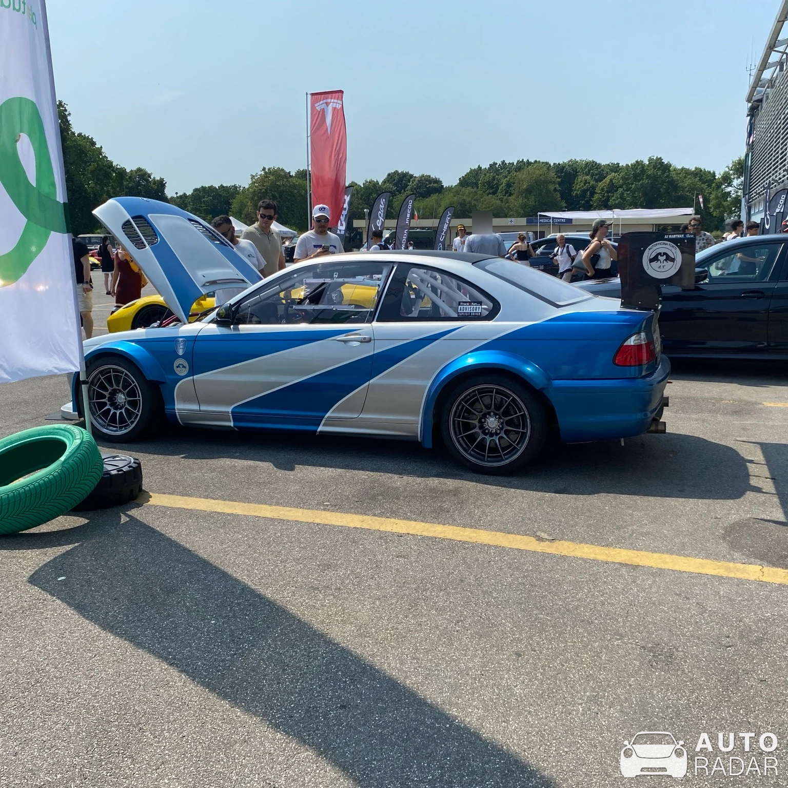 BMW M3 E46 GTR spotted in Monza