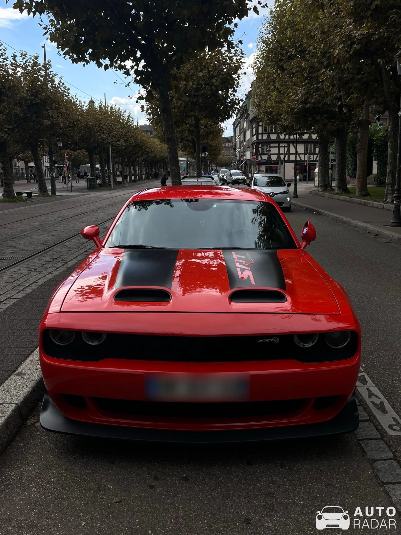Dodge Charger SRT Scat Pack spotted in Strasbourg