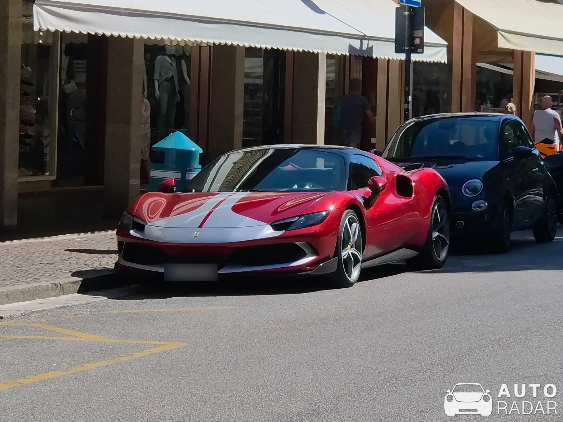 Ferrari 296 GTB Assetto Fiorano spotted in Jesolo