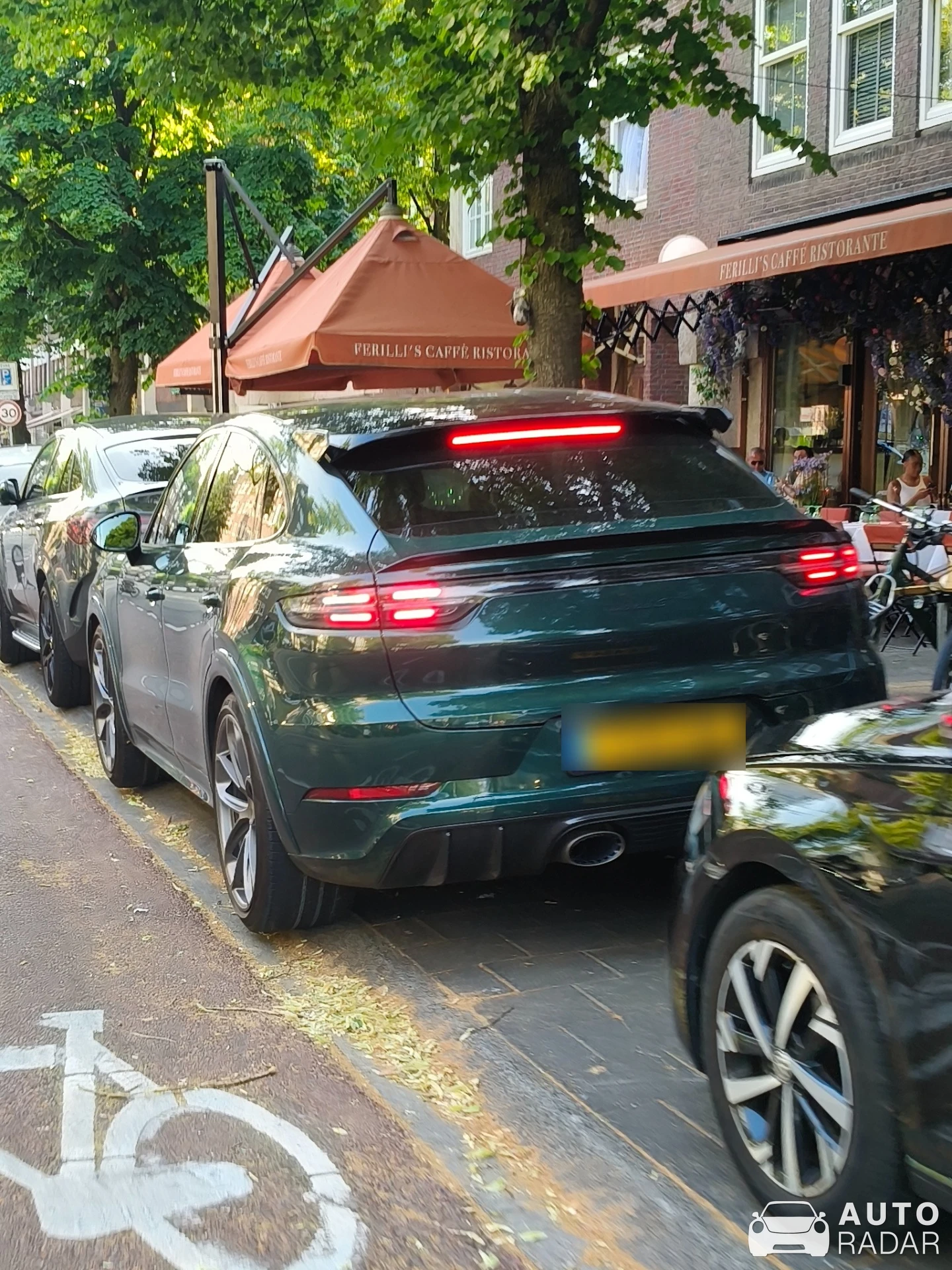 Porsche Cayenne Coupé Turbo GT spotted in Amsterdam