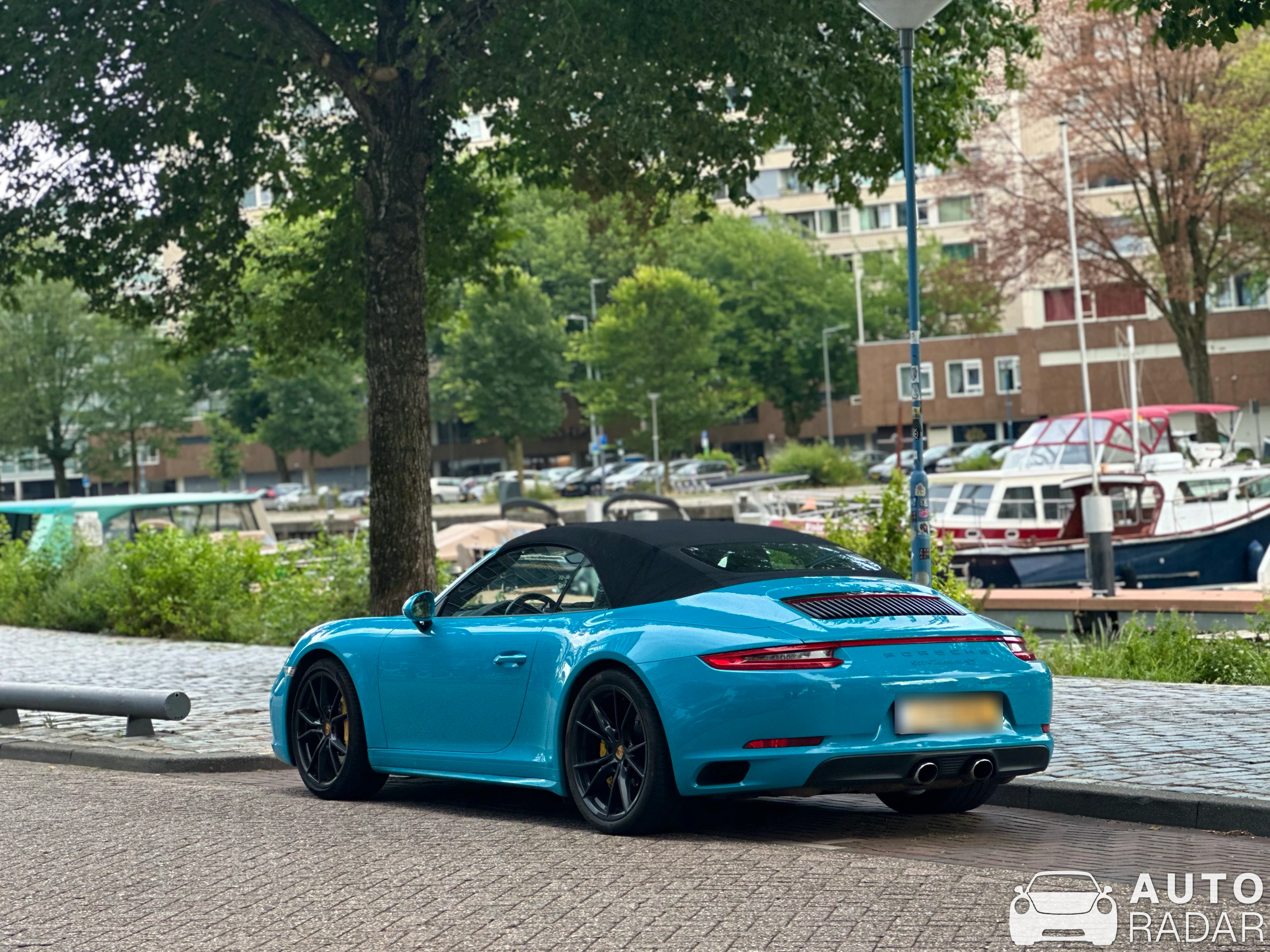 Porsche 991 Carrera 4S Cabriolet MkII spotted in Rotterdam