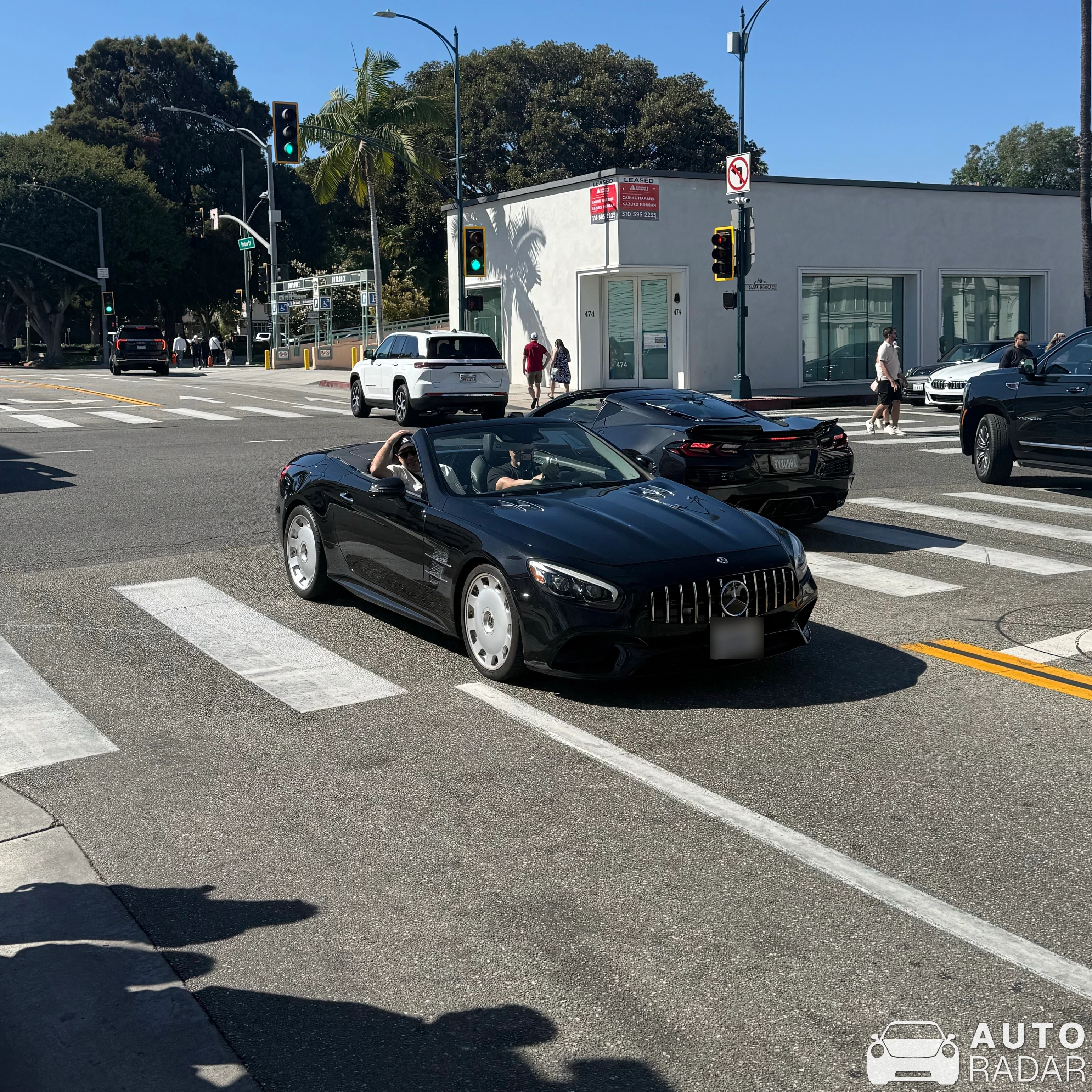 Mercedes-Benz SL-Klasse R231 spotted in Beverly Hills