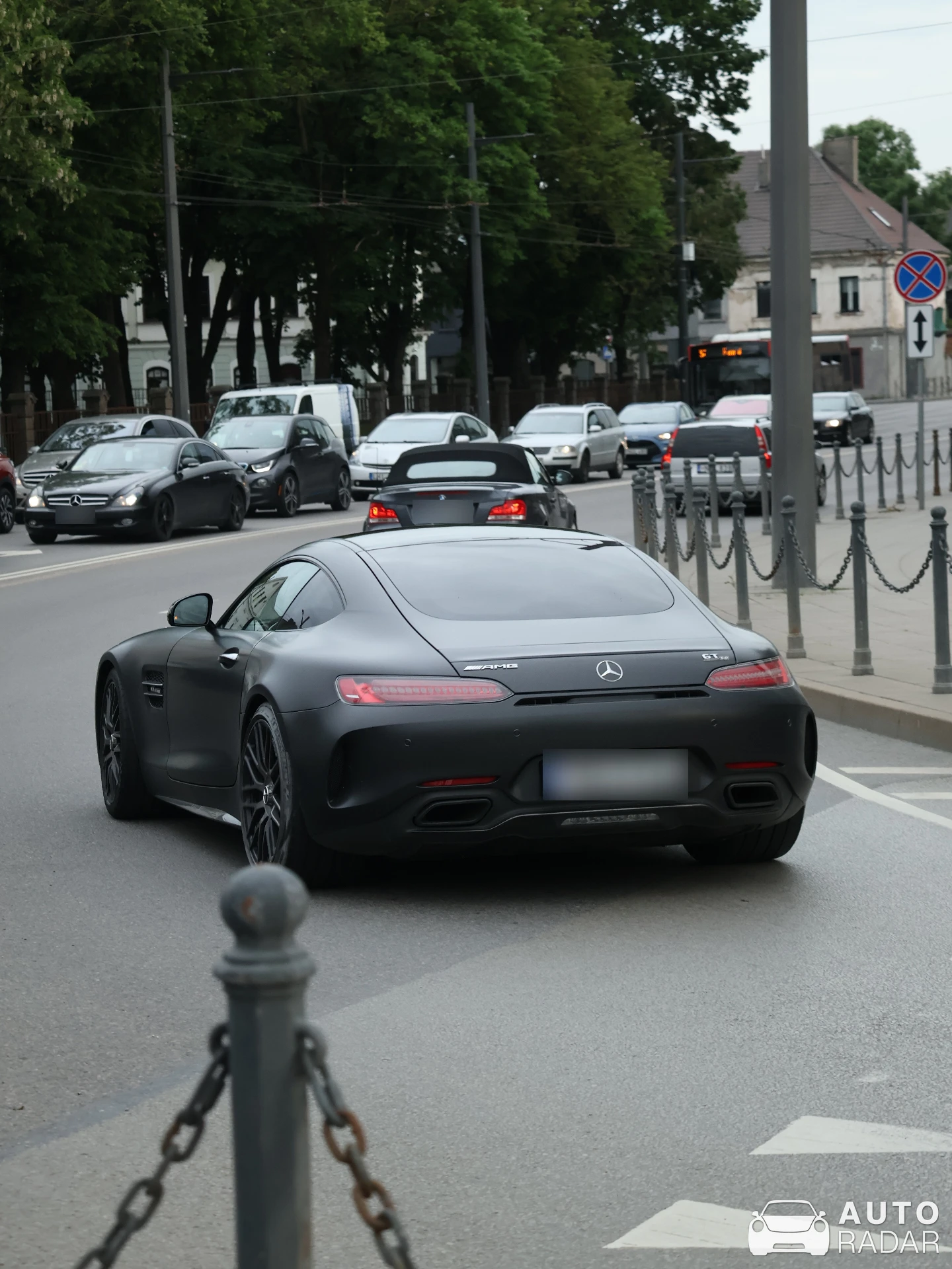 Mercedes-AMG GT C Edition 50 C190 spotted in Kaunas