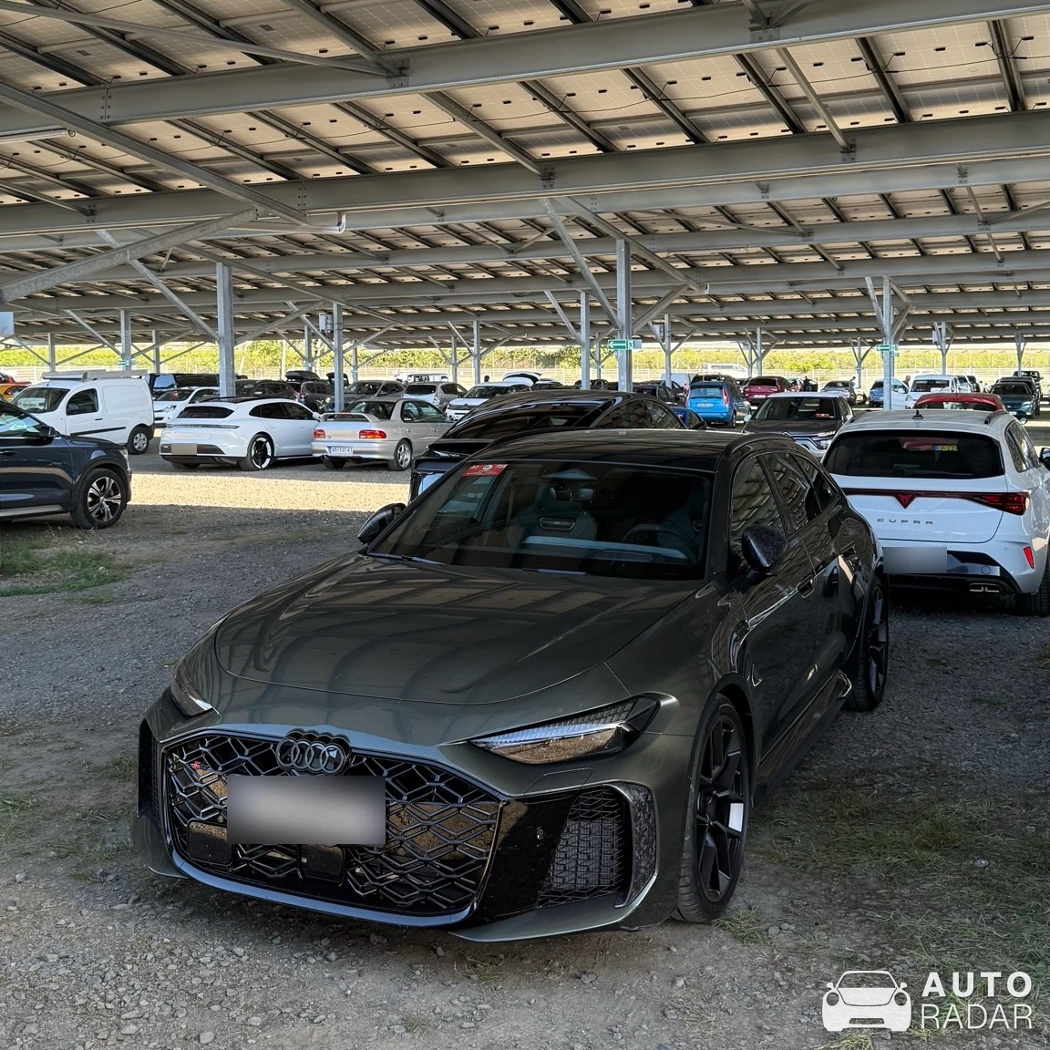 Audi RS5 Avant B10 spotted in Le Mans