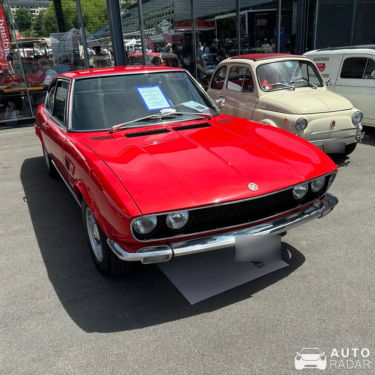 Fiat Dino Coupé spotted in Luzern